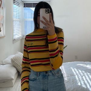 Louis Castel Knit Long Sleeve Sweater